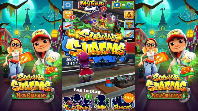 Subway Surfers Halloween New Orleans Unlocked Scarlett & Manny & Eddy Special