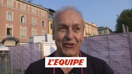 Maillot «Le travail a payé» - Cyclisme - T. de Lombardie