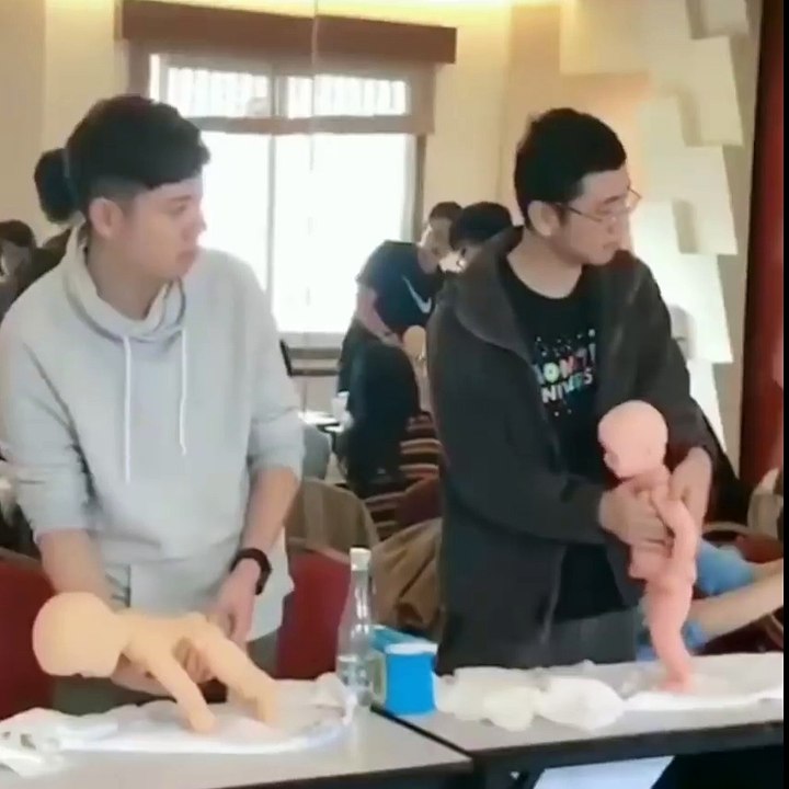 When you leave baby with dad