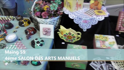 Première partie maing 4 éme SALON DES ARTS MANUELS  2018