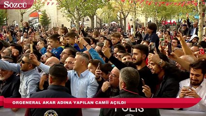 Akar adına yapılan camii açıldı