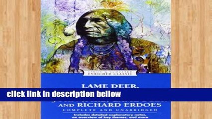 Popular Lame Deer, Seeker of Visions (Enriched Classics)