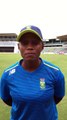 Masabata Klaas says the mood in the Proteas change room is relaxed and they are ready to take on West Indies in the second ICC Women’s Championship ODI at Kensi