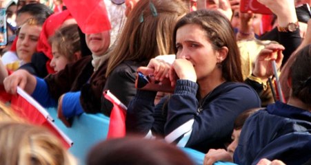 Cumhurbaşkanı Erdoğan'ı Karşısında Gören Vatandaşlar, Mutluluk Gözyaşı Döktü