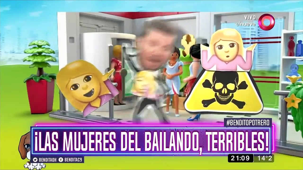 ¡Las mujeres del Bailando, terribles!