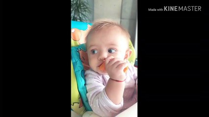 Aislinn Derbez muestra lo bien que come Kailani solita