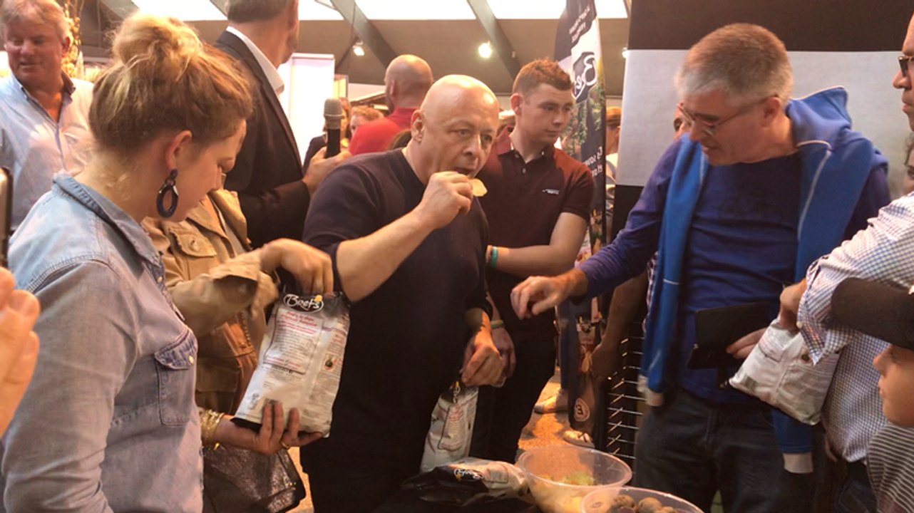 Le chef Thierry Marx conquis par le salon Ohhh la vache