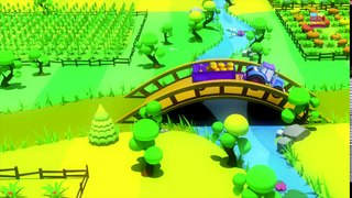 Tv cartoons movies 2019 Toy Train   Street vehicles for kids   Learn transport   children cartoon cars video