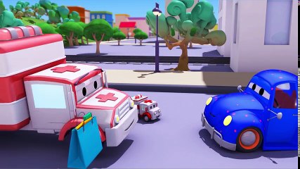 Amber der Krankenwagen -  Henrie der alte Käfer hat die Masern - Autopolis  Cartoons für Kinder