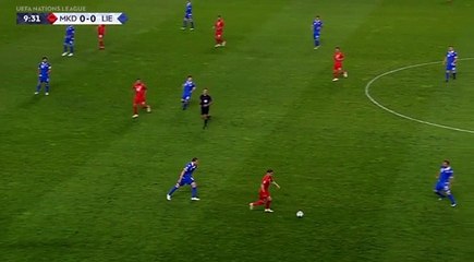 Aleksandar Trajkovski  Goal HD - FYR Macedonia	1-0	Liechtenstein 13.10.2018