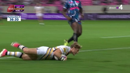 Challenge Cup : Tom Howe et Worcester assomment le Stade Français à la pause !