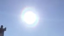 Al Termine della Santa Messa in Italiano a Medjugorje guardi il Sole e vedi l'arcobaleno