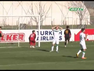 U18 Elit Ligi: Bursaspor 7-0 Kayserispor (03.02.2013)
