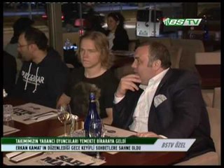 Takımımızın Yabancı Oyuncuları Yemekte Bir Araya Geldi (01.02.2013)