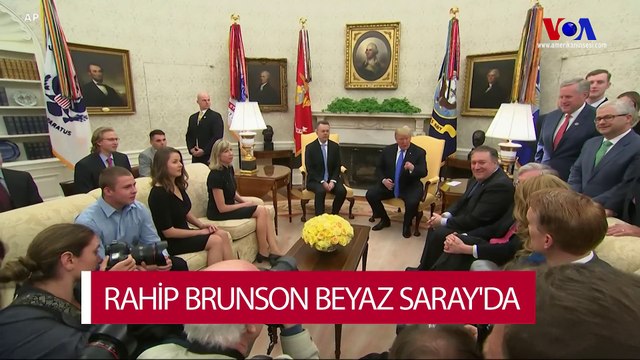 Rahip Brunson Beyaz Saray'da