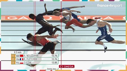 JOJ / Athlétisme : Kenny Fletcher premier ex-aequo dans sa série du 110m haies !