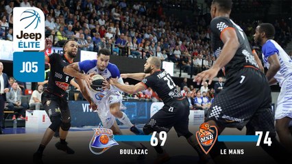 Jeep® ÉLITE : Boulazac vs Le Mans (J5)