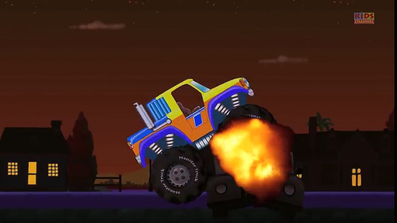 Tv cartoons movies 2019 Monster Truck Stunts   Monster Truck Action (3)