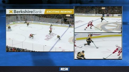 David Pastrnak Gives Bruins 1-0 Lead In First Period