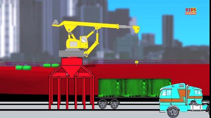 Tv cartoons movies 2019 Ship   Cargo Ship   Transport for Kids