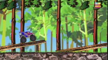 Tv cartoons movies 2019 monster truck   dinosaur land   videos for children