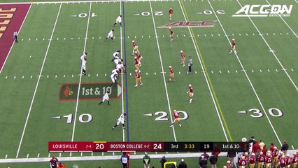 Louisville WR Dez Fitzpatrick Makes Crazy One-Hand Helmet Catch