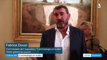 Culture : L'archéologie en bande-dessinée au musée du Louvre
