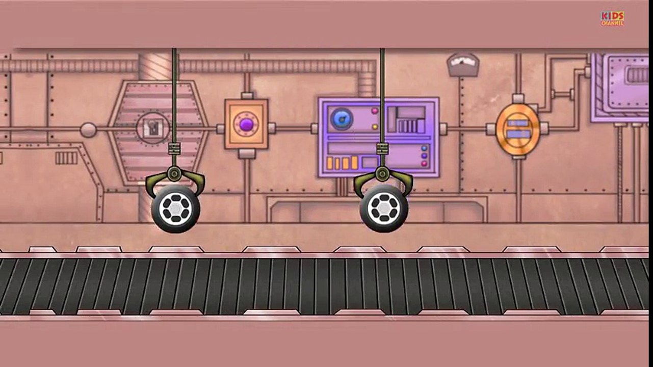 Tv cartoons movies 2019 Toy Factory Police Car   Kids videos   Games for children