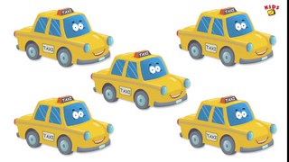 Tv cartoons movies 2019 Taxis Numbers   Learn numbers from 1 to 9