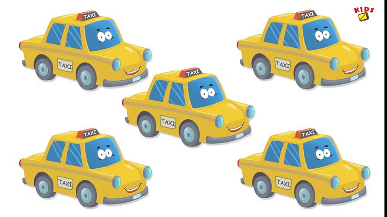 Tv cartoons movies 2019 Taxis Numbers   Learn numbers from 1 to 9