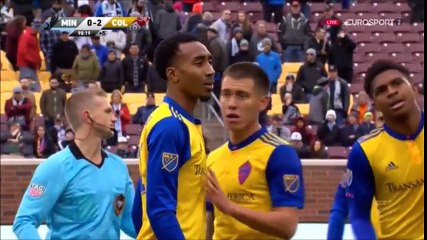 Harrison Heath and Tommy Smith got red cards in a brawl during Minnesota vs Colorado!