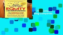 Review  Equity Crowdfunding: The Complete Guide For Startups And Growing Companies (Alternative