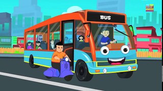 Tv cartoons movies 2019 Wheels On The Bus   Nursery Rhyme For Kids