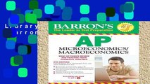 Library  Ap Micro/Macroeconomics (Barron s Ap Microeconomics/Macroeconomics)