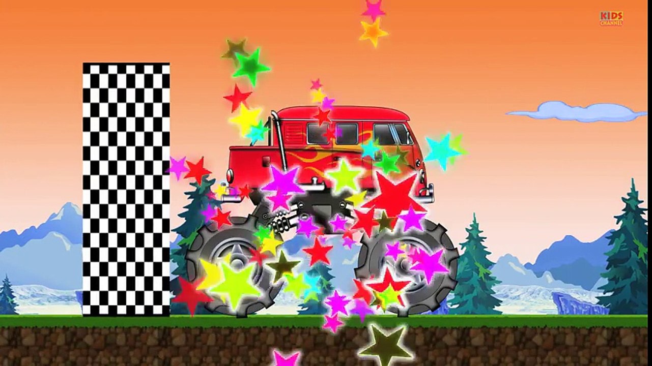 Tv cartoons movies 2019 Monster Truck Destroyer   Monster Truck For Kids   kids videos