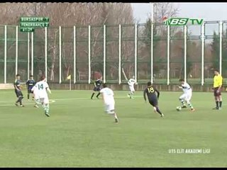 U15 Akademi Ligi Bursaspor 1-2 Fenerbahçe (05.01.2013)