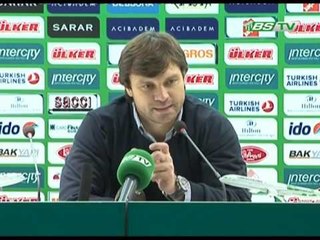 Bursaspor 0-0 Gençlerbirliği (Maç Sonu Basın Toplantıları) (23.12.2012)