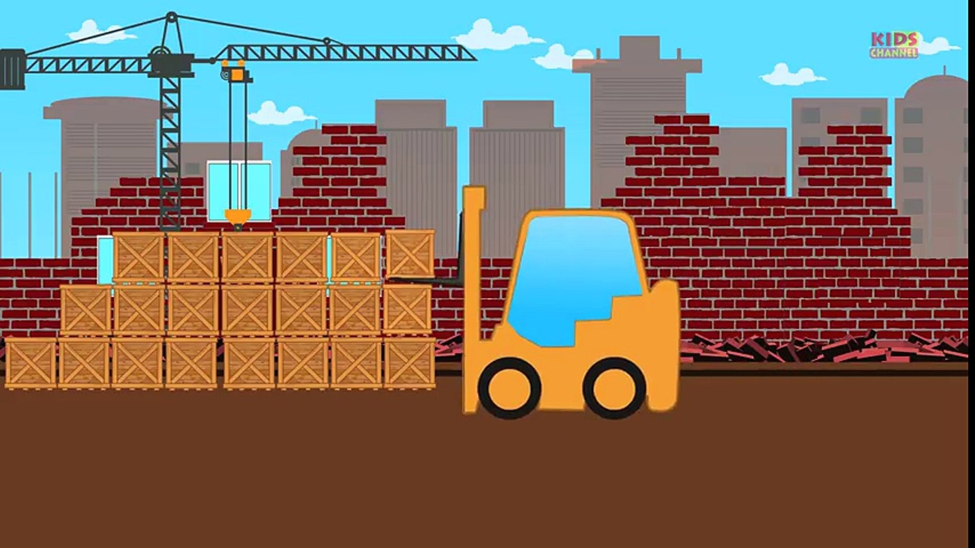 Tv cartoons movies 2019 Trucks   Construction Vehicles