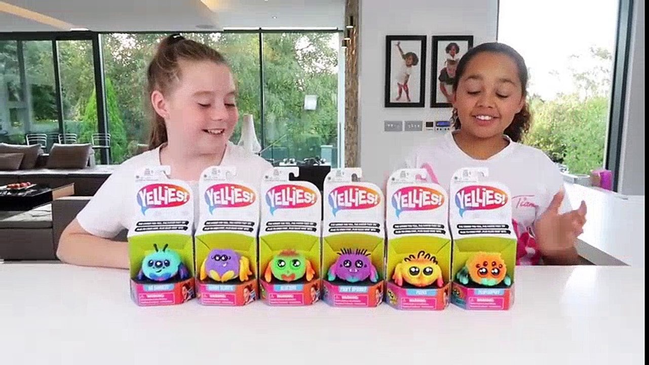 TIANA'S YELLIES SPIDER SURPRISE!!