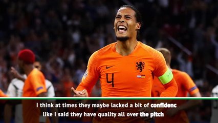 Germany lacked confidence... but we had a great performance - Van Dijk