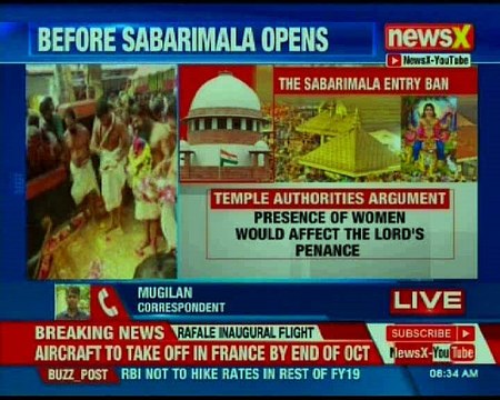 Sabarimala protest: Mega morcha in Kerala over Sabarimala entry row