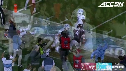 Virginia Tech vs. North Carolina Football Highlights (2018)