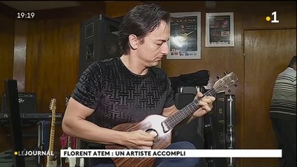 Florent Atem primé à Hawaii avec son ukulele