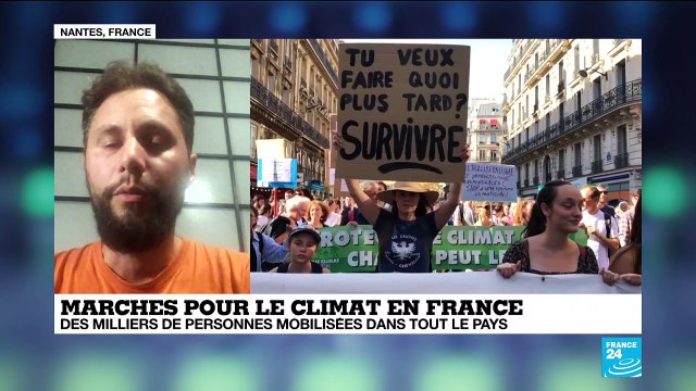 Marches pour le climat en France: Nous sommes des citoyens engagés
