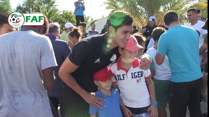 Les Verts rendent visite à SOS Orphelins de Draria