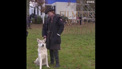 Outlander - Filming with Rollo [Sub Ita]
