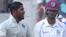 India VS West Indies 2nd Test: Umesh Yadav removes Roston Chase for 6|  वनइंडिया हिंदी