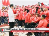 Presiden Jokowi Serahkan Bonus Atlet Asian Para Games 2018