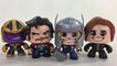 Marvel Avengers Infinity War Mighty Muggs Thor Black Widow Dr Strange Thanos  || Keith's Toy Box