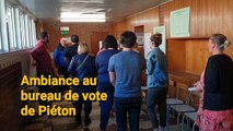 Élections à Pieton 14 octobre 2018. Ambiance dimanche matin